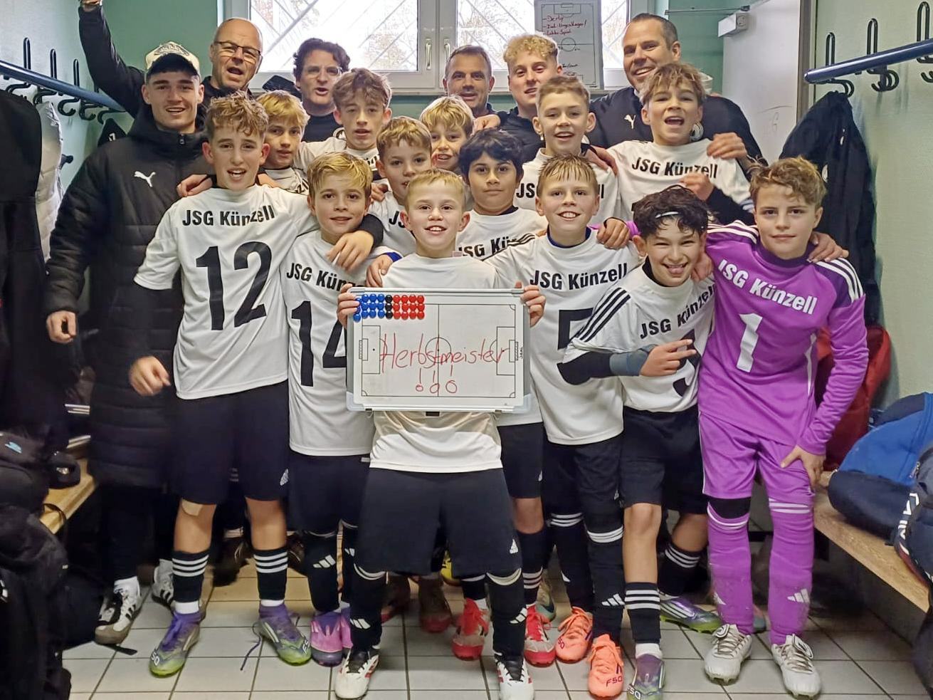 D1-Junioren sind Herbstmeister der Gruppenliga